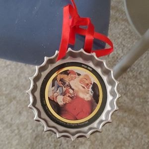 1991 coca cola ornament bottle cap